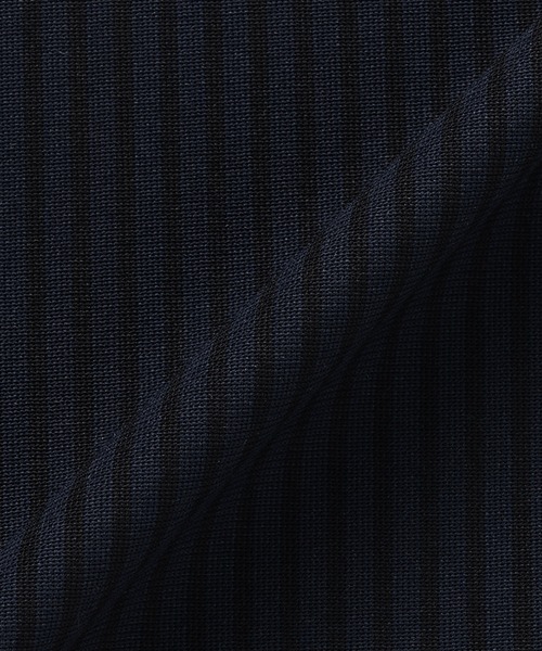 TOKYO SHIRTS（トウキョウシャツ）の「形態安定ノーアイロン スキッパー 半袖ストレッチビジネスワイシャツ（ビジネスシャツ・レディース・ネイビー・S/M/L/LL/XL）」の5枚目の写真