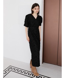KATRIN TOKYO カトリーントーキョー チェック 半袖ロング ワンピース katrin TOKYO v-neck maxi onepiece ロングワンピース ギンガム
