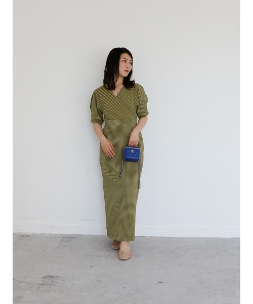 ワンピース Katrin TOKYO v-neck maxi onepiece v-neck maxi onepiece | Katrin TOKYO