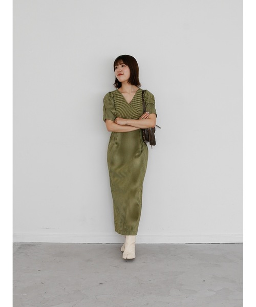 ワンピース Katrin TOKYO v-neck maxi onepiece v-neck maxi onepiece | Katrin TOKYO