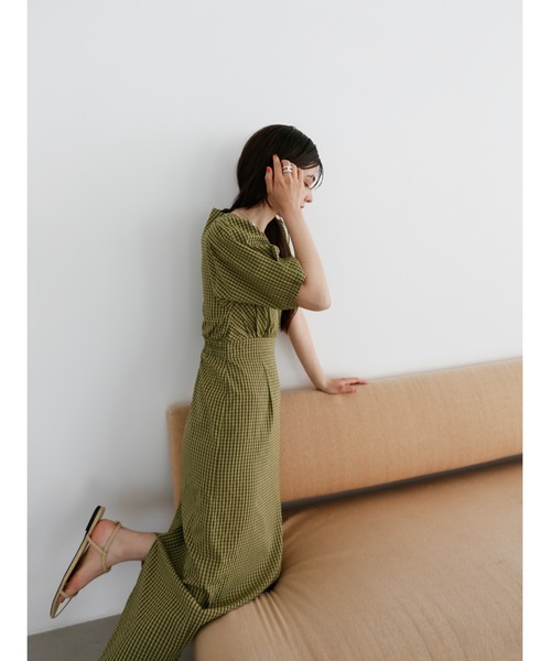 ワンピース v-neck maxi onepiece(stripe) v-neck maxi onepiece（ワンピース）｜Katrin TOKYO（カトリーン
