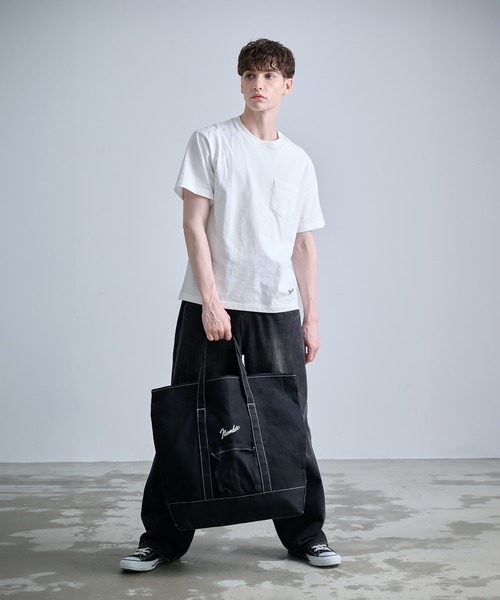 ナンバーナイン × studious コート　音符 セール】【NUMBER(N)INE/ナンバーナイン】CANVAS TOTE
