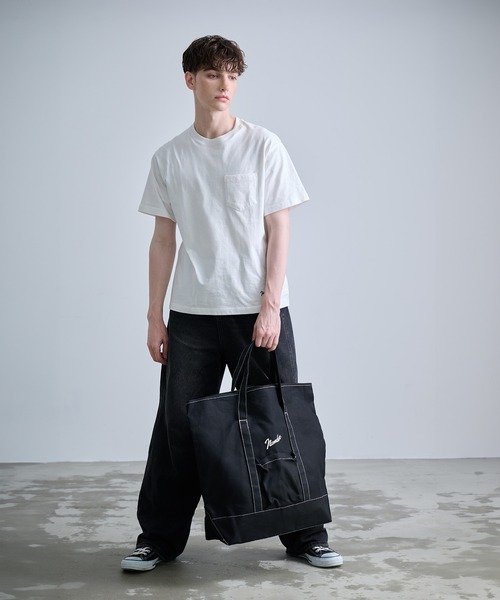【03608】 NUMBER (N)INE ナンバーナイン タイム期 トート NUMBER(N)INE/ナンバーナイン】CANVAS TOTE/キャンバストートバッグ