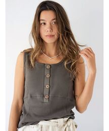 Ungrid | ヘンリーネックデザインタンクトップ(タンクトップ)