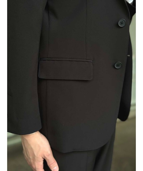 Perfect Suit FActory（パーフェクトスーツファクトリー）の「【裾上げ済み/上下セット】ライトセットアップ　ブラック/グレー/ネイビー（セットアップ・メンズ・ネイビー/チャコールグレー/ブラック・LL/L/M/S）」の19枚目の写真