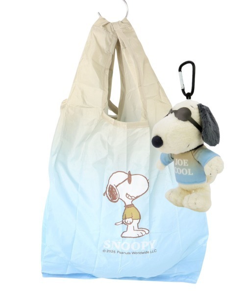 PEANUTS(ピーナッツ)の「PEANUTS/ピーナッツ ジョークール オラフ グラデーションぬいぐるみエコバッグ(エコバッグ/サブバッグ・レディース・ブルー/その他・ONE SIZE)」の2枚目の写真