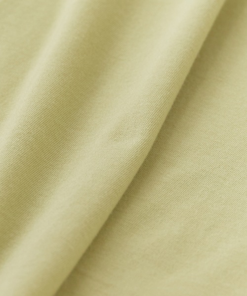 superNova.(スーパーノヴァ)の「superNova./スーパーノヴァ Big Pocket Tee-Tencel Cotton Tシャツ(Tシャツ/カットソー・メンズ・ライトグリーン・S)」の6枚目の写真