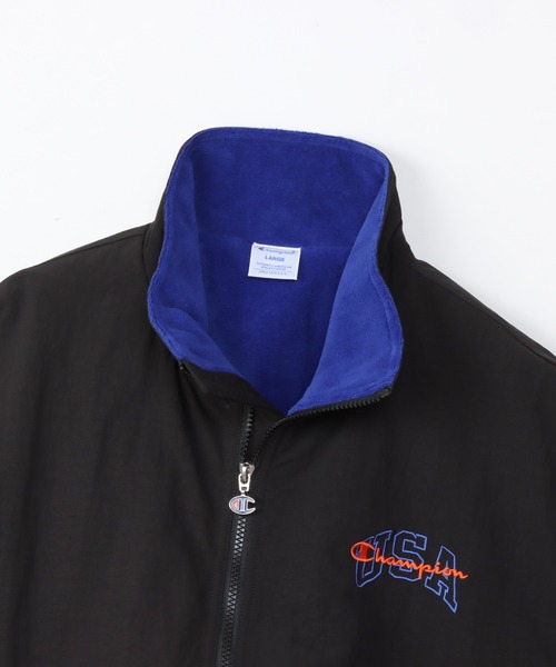 Champion（チャンピオン）の「【Champion/チャンピオン】メンズ アクションスタイル ジップジャケット（その他アウター・メンズ・ネイビー/ブラック/ダークグリーン・X-LARGE/LARGE/MEDIUM）」の6枚目の写真