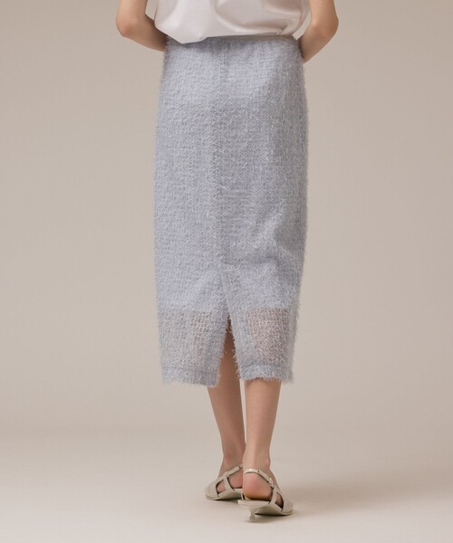 Diagram（ダイアグラム）の「チュールタイトスカート（スカート・レディース・ブルー/ベージュ/ブラック・36/38）」の10枚目の写真