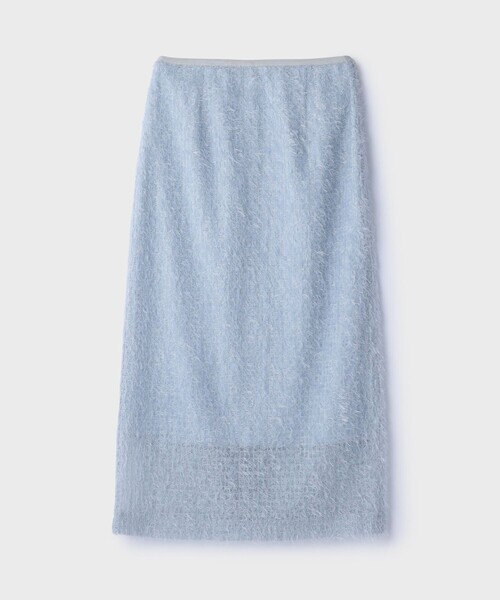 Diagram（ダイアグラム）の「チュールタイトスカート（スカート・レディース・ブルー/ベージュ/ブラック・36/38）」の13枚目の写真