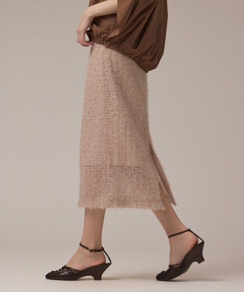 Diagram（ダイアグラム）の「チュールタイトスカート（スカート・レディース・ブルー/ベージュ/ブラック・36/38）」の16枚目の写真