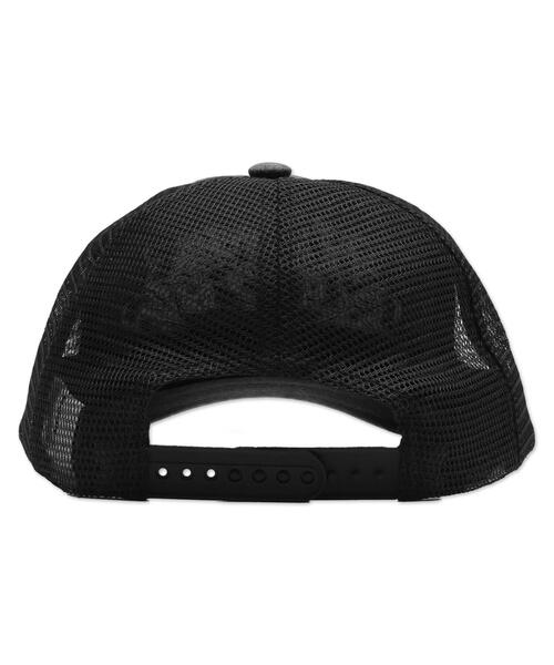 SHORT ROUND（ショートラウンド）の「SHOT ROUND/ダメージアップリケメッシュキャップ（キャップ・メンズ・ブラック/グレー・FREE）」の6枚目の写真