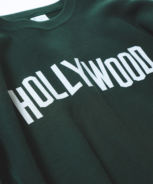 Champion（チャンピオン）の「【別注】Champion / リバースウィーブ（R） シティ クルー スウェット（スウェット・メンズ・グレー/ダークグリーン/ブルーグレー・S/M/L/XL）」の4枚目の写真