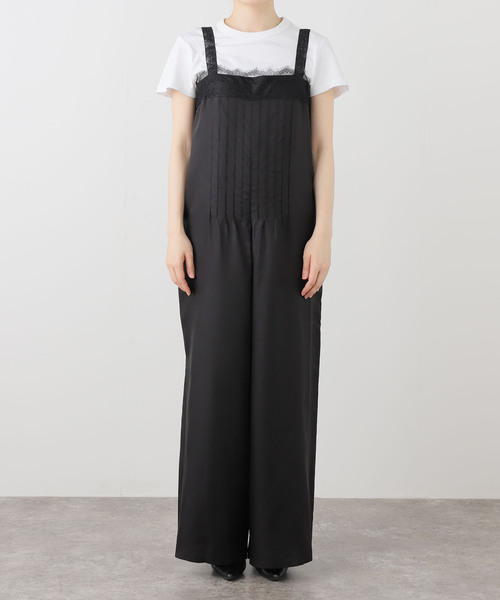 EDIT. FOR LULU(エディットフォールル)の「【PROVOKE/プロヴォーク】cupro salopette(サロペット/オーバーオール・レディース・ブラック/ベージュ・FREE)」の11枚目の写真