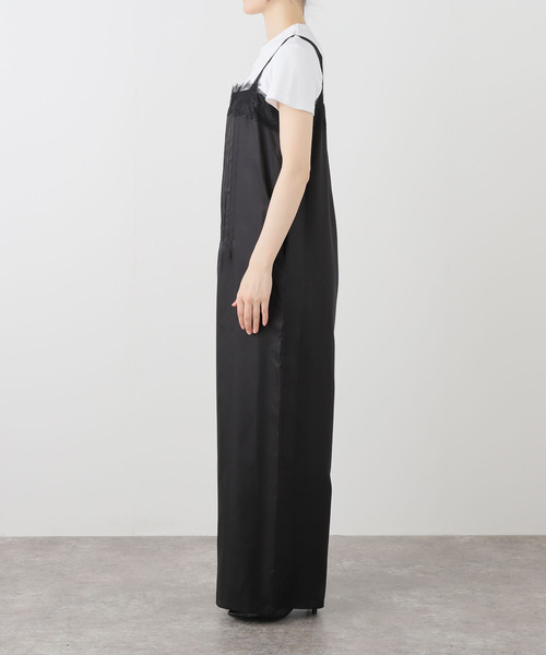 EDIT. FOR LULU(エディットフォールル)の「【PROVOKE/プロヴォーク】cupro salopette(サロペット/オーバーオール・レディース・ブラック/ベージュ・FREE)」の12枚目の写真