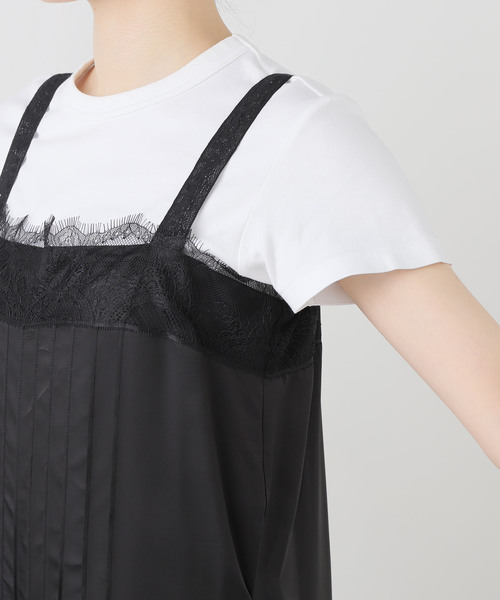 EDIT. FOR LULU(エディットフォールル)の「【PROVOKE/プロヴォーク】cupro salopette(サロペット/オーバーオール・レディース・ブラック/ベージュ・FREE)」の15枚目の写真