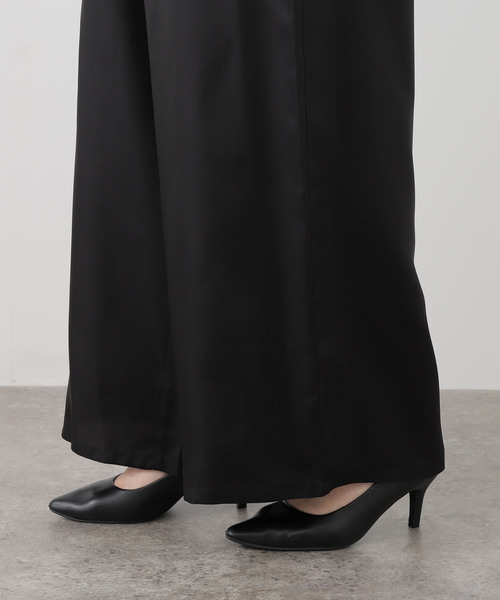 EDIT. FOR LULU(エディットフォールル)の「【PROVOKE/プロヴォーク】cupro salopette(サロペット/オーバーオール・レディース・ブラック/ベージュ・FREE)」の17枚目の写真