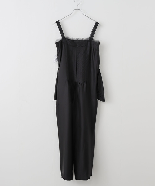 EDIT. FOR LULU(エディットフォールル)の「【PROVOKE/プロヴォーク】cupro salopette(サロペット/オーバーオール・レディース・ブラック/ベージュ・FREE)」の18枚目の写真