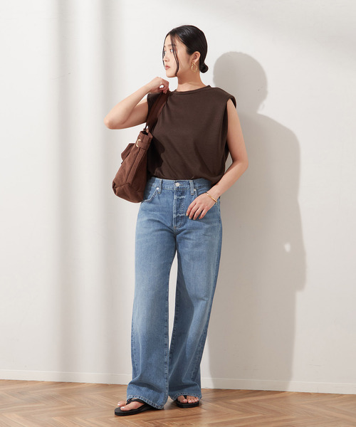 Citizens of humanity(シチズンズオブヒューマニティー)の「【CITIZENS OF HUMANITY】ANNINA 30 IN SUNLAN:デニム(デニムパンツ・レディース・ブルー・27/26/25)」の2枚目の写真