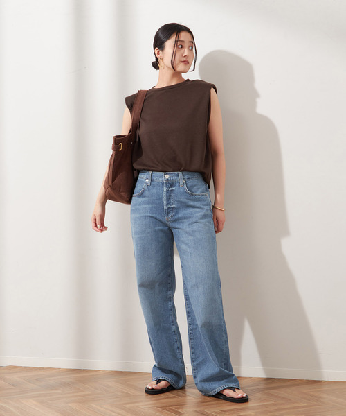 Citizens of humanity(シチズンズオブヒューマニティー)の「【CITIZENS OF HUMANITY】ANNINA 30 IN SUNLAN:デニム(デニムパンツ・レディース・ブルー・27/26/25)」の5枚目の写真