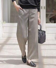 J.PRESS（ジェイプレス）の「モナベールツイル チェック ワイド パンツ（その他パンツ・レディース）」