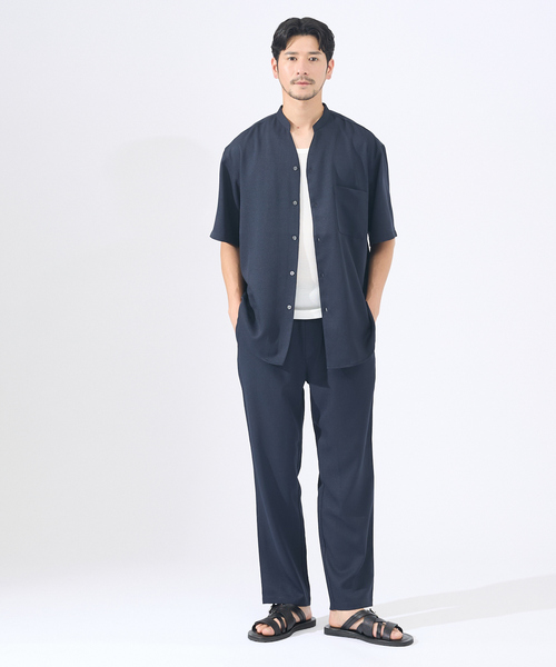 AH ABAHOUSE（エーエイチアバハウス）の「【AH ABAHOUSE】テレコ タンクトップ（Tシャツ/カットソー・メンズ・グレー/ブラック/ホワイト・46/48）」の12枚目の写真