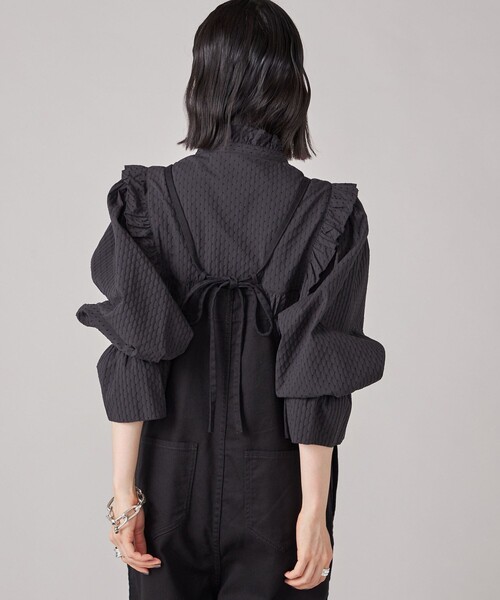 セール】SHIPS NINE CASE:〈洗濯機可能〉カツラギ サロペット