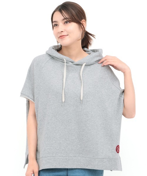 チチカカ（チチカカ）の「Orale! 裏毛フードベスト（Tシャツ/カットソー・レディース・トップグレー/チャコールグレー・FREE）」の7枚目の写真