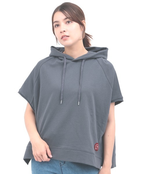 チチカカ（チチカカ）の「Orale! 裏毛フードベスト（Tシャツ/カットソー・レディース・トップグレー/チャコールグレー・FREE）」の8枚目の写真