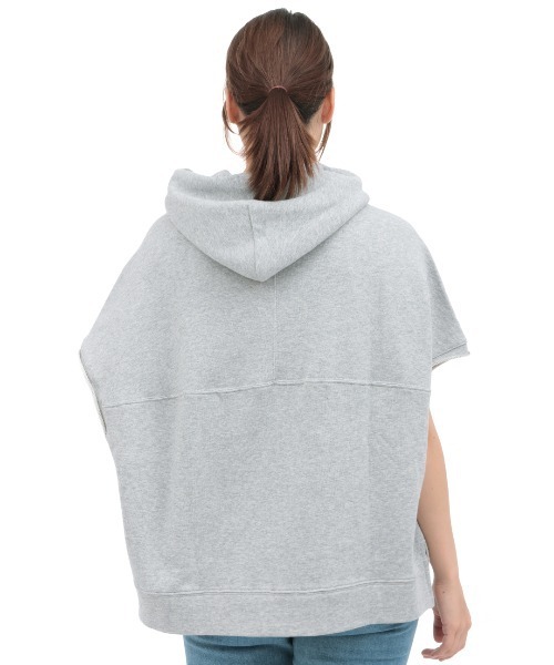 チチカカ（チチカカ）の「Orale! 裏毛フードベスト（Tシャツ/カットソー・レディース・トップグレー/チャコールグレー・FREE）」の10枚目の写真