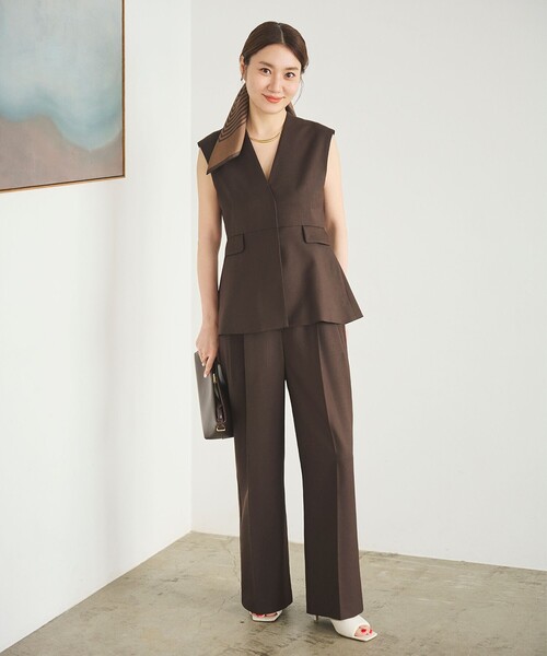 美品 デミルクスビームス 2万円 2024SS イージーパンツ ワイドパンツ 美品 デミルクスビームス 2万円 2024SS イージーパンツ ワイド
