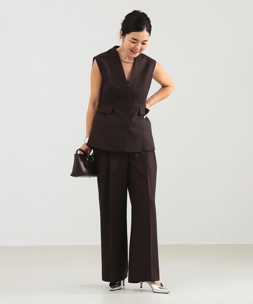 ■専用■美品 デミルクスビームス 2,4万円 小花柄イージーパンツ ピンク Demi-Luxe BEAMS（デミルクス ビームス）の「Demi-Luxe BEAMS