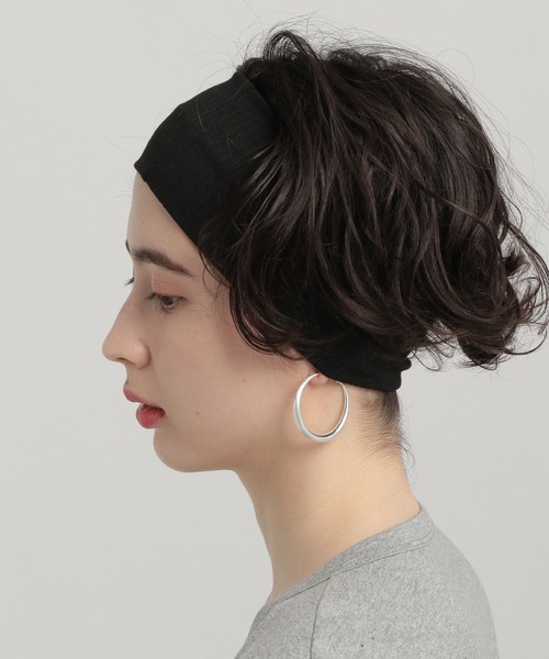 GEORGE'S（ジョージズ）の「マットフープピアス（ピアス（両耳用）・レディース・その他/イエロー・FREE）」の2枚目の写真