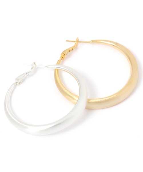 GEORGE'S（ジョージズ）の「マットフープピアス（ピアス（両耳用）・レディース・その他/イエロー・FREE）」の5枚目の写真