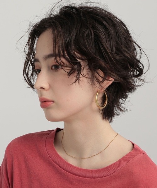 GEORGE'S（ジョージズ）の「マットフープピアス（ピアス（両耳用）・レディース・その他/イエロー・FREE）」の3枚目の写真