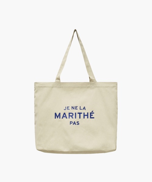 MARITHE + FRANCOIS GIRBAUD(マリテフランソワジルボー)の「JENELA ECO BAG(エコバッグ/サブバッグ・レディース・ベビーピンク/ナチュラル/グリーン/ブルー・フリー)」の14枚目の写真