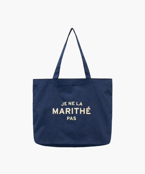 MARITHE + FRANCOIS GIRBAUD(マリテフランソワジルボー)の「JENELA ECO BAG(エコバッグ/サブバッグ・レディース・ベビーピンク/ナチュラル/グリーン/ブルー・フリー)」の9枚目の写真