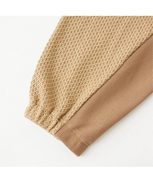 WHITE MOUNTAINEERING(ホワイトマウンテニアリング)の「【White Mountaineering】ホワイト マウンテニアリング RASCHEL RAGLAN OVERSIZED PULLOVER(Tシャツ/カットソー・メンズ・ベージュ・4)」の2枚目の写真