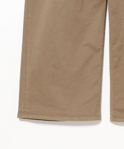 Healthy denim(ヘルシーデニム)の「Healthy Denim / Lemongrass 2タックパンツ(チノパンツ・レディース・ライトブラウン・23/25/24)」の10枚目の写真