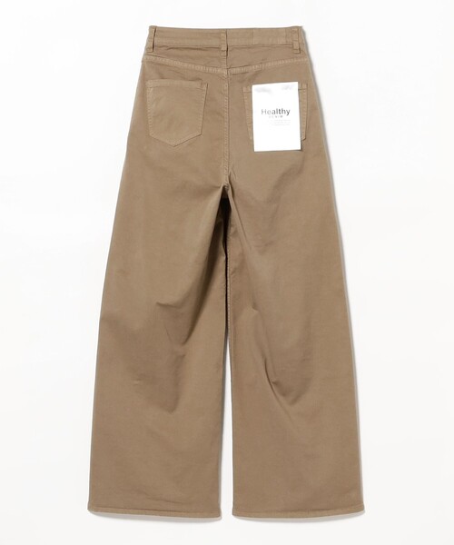 Healthy denim(ヘルシーデニム)の「Healthy Denim / Lemongrass 2タックパンツ(チノパンツ・レディース・ライトブラウン・23/25/24)」の11枚目の写真