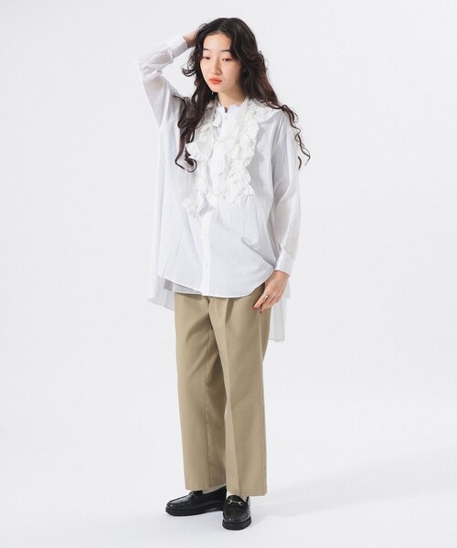 beams boy tori-to ブラウス Amazon | [ビームスボーイ] シャツ TORI-TO 別注 チャイナ