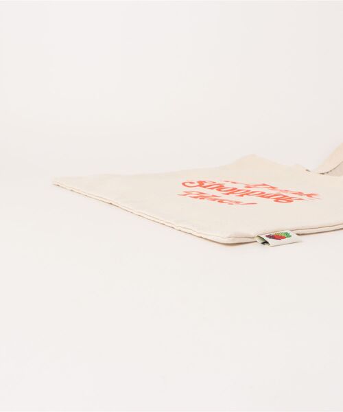 FRUIT OF THE LOOM(フルーツオブザルーム)の「【78】【FRUIT OF THE LOOM 】GRAPHIC COTTON TOTE BAG(トートバッグ・レディース・ブルー/グリーン/レオパード/ホワイト・FREE)」の11枚目の写真