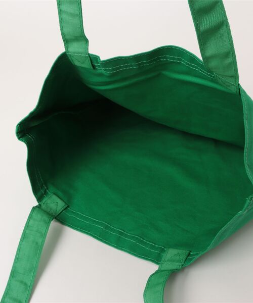 FRUIT OF THE LOOM(フルーツオブザルーム)の「【78】【FRUIT OF THE LOOM 】GRAPHIC COTTON TOTE BAG(トートバッグ・レディース・ブルー/グリーン/レオパード/ホワイト・FREE)」の9枚目の写真