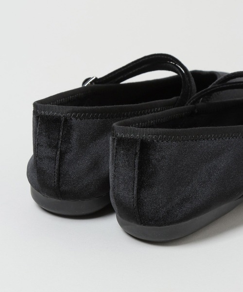 セール】ベロアシューズ（バレエシューズ）｜A part by