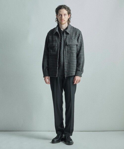 MEN'S BIGI(メンズビギ)の「モダンCPOシャツジャケット(ブルゾン・メンズ・チャコールグレー/ブラウン系その他・03/01/02)」の5枚目の写真