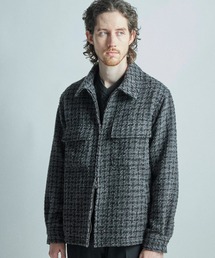 MEN'S BIGI | モダンCPOシャツジャケット(ブルゾン)