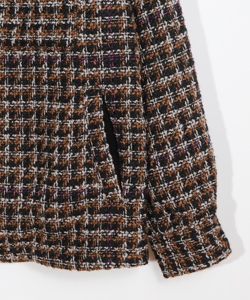 MEN'S BIGI(メンズビギ)の「モダンCPOシャツジャケット(ブルゾン・メンズ・チャコールグレー/ブラウン系その他・03/01/02)」の7枚目の写真