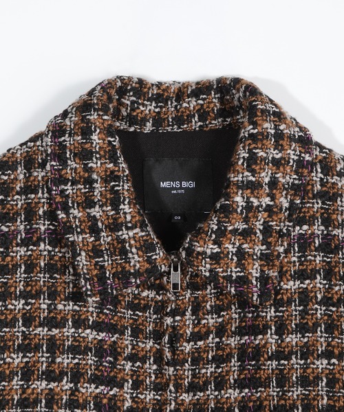 MEN'S BIGI(メンズビギ)の「モダンCPOシャツジャケット(ブルゾン・メンズ・チャコールグレー/ブラウン系その他・03/01/02)」の3枚目の写真