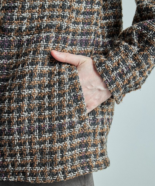 MEN'S BIGI(メンズビギ)の「モダンCPOシャツジャケット(ブルゾン・メンズ・チャコールグレー/ブラウン系その他・03/01/02)」の15枚目の写真