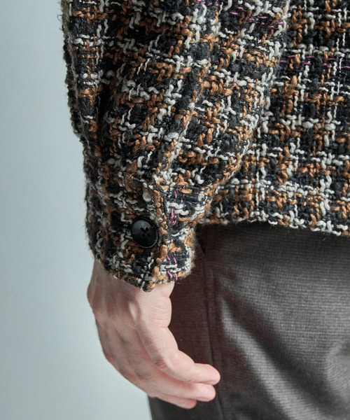 MEN'S BIGI(メンズビギ)の「モダンCPOシャツジャケット(ブルゾン・メンズ・チャコールグレー/ブラウン系その他・03/01/02)」の16枚目の写真